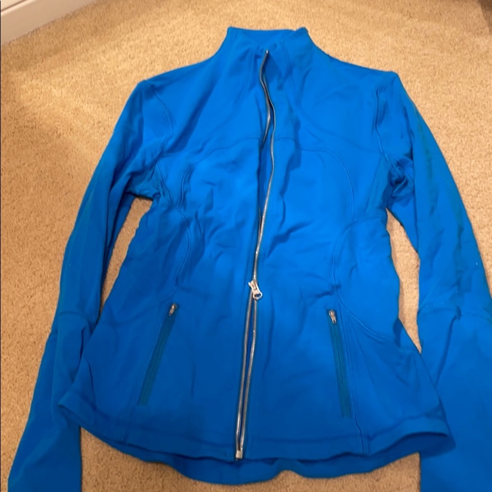 Blue Lululemon jacket